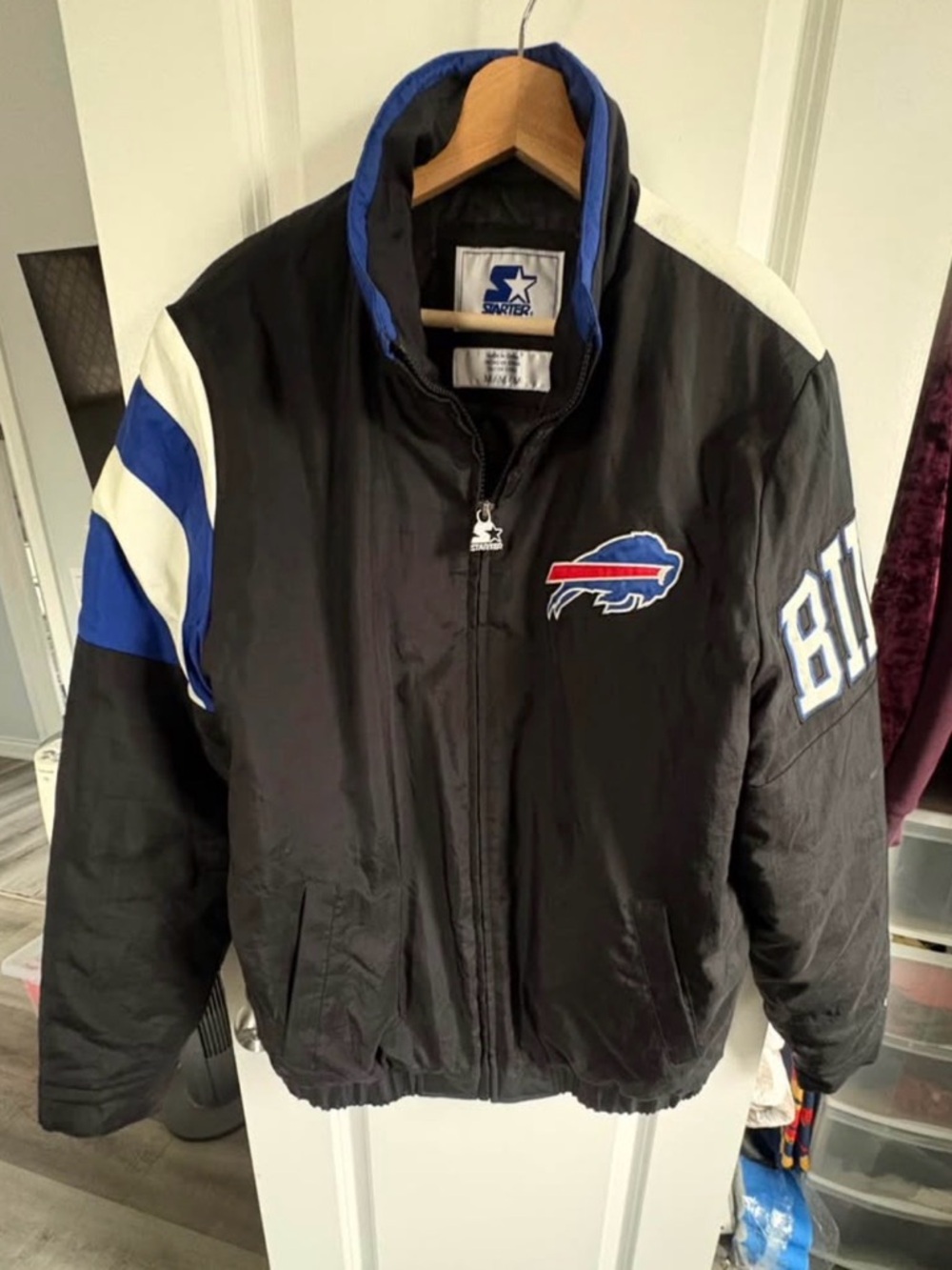 Buffalo Bills Starter Brand Varsity Winter Jacket - Men’s